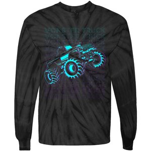 M.O.N.S.T.E.R Truck Retro Tie-Dye Long Sleeve Shirt