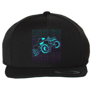 M.O.N.S.T.E.R Truck Retro Wool Snapback Cap