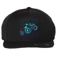 M.O.N.S.T.E.R Truck Retro Wool Snapback Cap