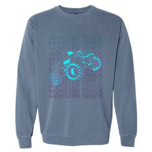 M.O.N.S.T.E.R Truck Retro Garment-Dyed Sweatshirt