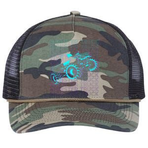 M.O.N.S.T.E.R Truck Retro Retro Rope Trucker Hat Cap