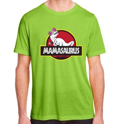 Mamasaurus T Rex Dinosaur Funny Mama Saurus Gift Adult ChromaSoft Performance T-Shirt