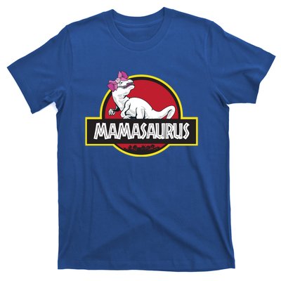 Mamasaurus T Rex Dinosaur Funny Mama Saurus Gift T-Shirt