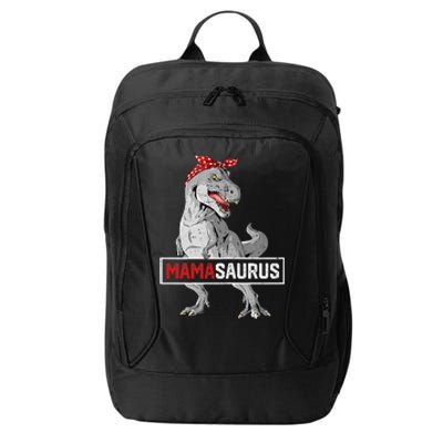 Mamasaurus T Rex Birthday Dinosaur Mommy Family Matching City Backpack