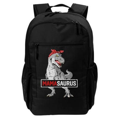 Mamasaurus T Rex Birthday Dinosaur Mommy Family Matching Daily Commute Backpack