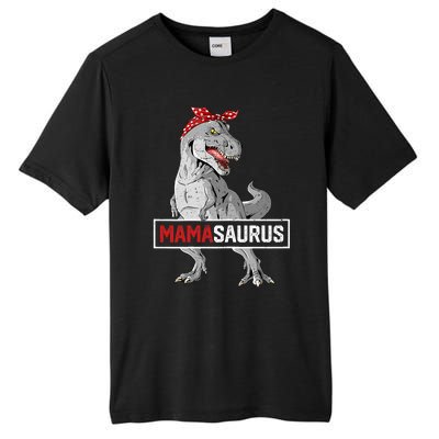 Mamasaurus T Rex Birthday Dinosaur Mommy Family Matching Tall Fusion ChromaSoft Performance T-Shirt