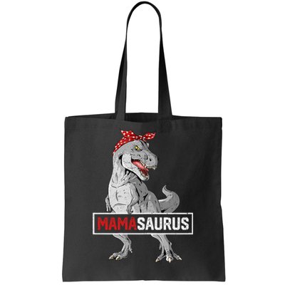 Mamasaurus T Rex Birthday Dinosaur Mommy Family Matching Tote Bag