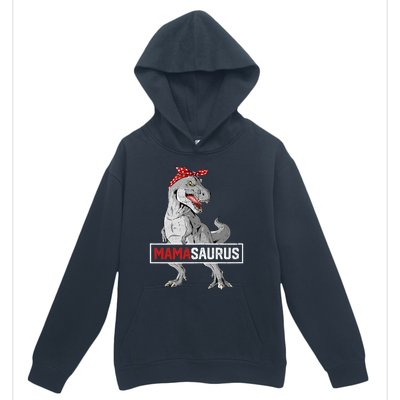 Mamasaurus T Rex Birthday Dinosaur Mommy Family Matching Urban Pullover Hoodie