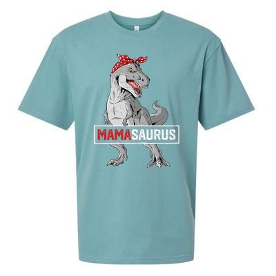 Mamasaurus T Rex Birthday Dinosaur Mommy Family Matching Sueded Cloud Jersey T-Shirt