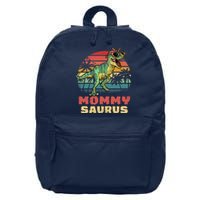 Mommysaurus T Rex Dinosaur Mamasaurus Wo Mommy Saurus 16 in Basic Backpack