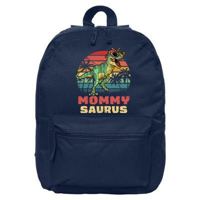 Mommysaurus T Rex Dinosaur Mamasaurus Wo Mommy Saurus 16 in Basic Backpack