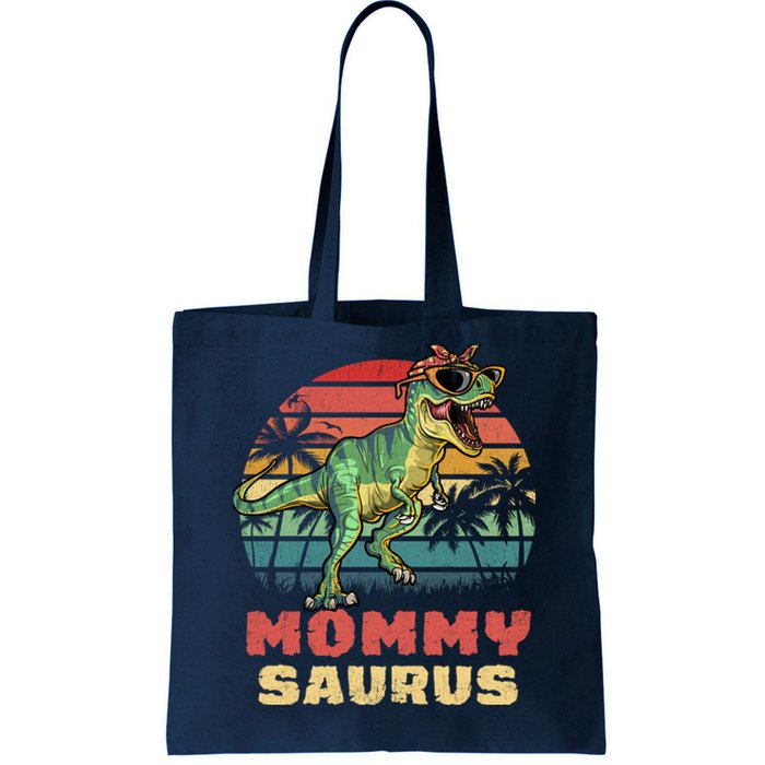 Mommysaurus T Rex Dinosaur Mamasaurus Wo Mommy Saurus Tote Bag