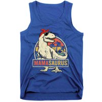 Mamasaurus T Rex Dinosaur Mama Saurus Family Matching Gift Tank Top