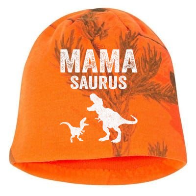 Mamasaurus T Rex Dinosaur Funny Mama Saurus Family Matching Long Sleeve Kati - Camo Knit Beanie