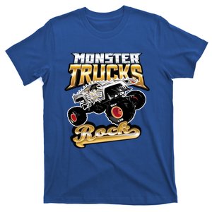 Monster Trucks Rock Funny Gift T-Shirt