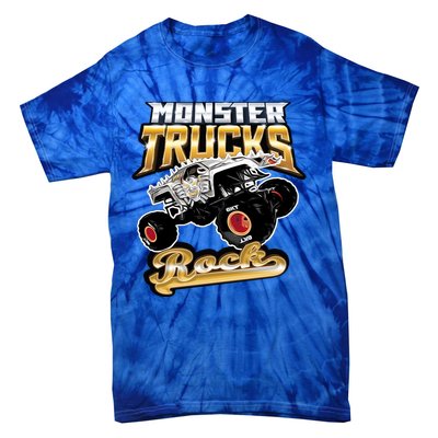 Monster Trucks Rock Funny Gift Tie-Dye T-Shirt