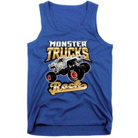 Monster Trucks Rock Funny Gift Tank Top