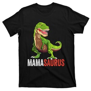 Mamasaurus T Rex Dinosaur Funny Mama Saurus Family Matching Long Sleeve T-Shirt