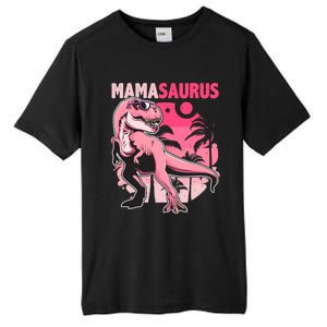 Mamasaurus T Rex Funny Dinosaur Mom Family Matching Gift Tall Fusion ChromaSoft Performance T-Shirt