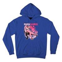 Mamasaurus T Rex Funny Dinosaur Mom Family Matching Gift Hoodie