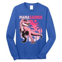 Mamasaurus T Rex Funny Dinosaur Mom Family Matching Gift Long Sleeve Shirt