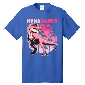 Mamasaurus T Rex Funny Dinosaur Mom Family Matching Gift Tall T-Shirt