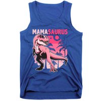 Mamasaurus T Rex Funny Dinosaur Mom Family Matching Gift Tank Top