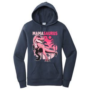 Mamasaurus T Rex Funny Dinosaur Mom Family Matching Gift Women's Pullover Hoodie