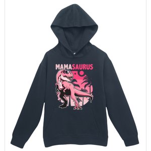 Mamasaurus T Rex Funny Dinosaur Mom Family Matching Gift Urban Pullover Hoodie