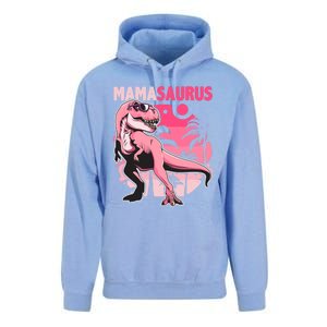 Mamasaurus T Rex Funny Dinosaur Mom Family Matching Gift Unisex Surf Hoodie