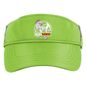 Mamasaurus T Rex Mama Saurus Dinosaur Funny Mother Gift Adult Drive Performance Visor