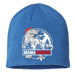 Mamasaurus T Rex Mama Saurus Dinosaur Funny Mother Gift Sustainable Beanie