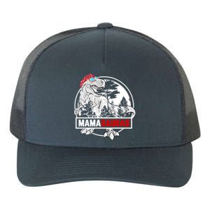 Mamasaurus T Rex Mama Saurus Dinosaur Funny Mother Gift Yupoong Adult 5-Panel Trucker Hat