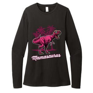 Mamasaurus T Rex Mama Saurus Mom Gift Womens CVC Long Sleeve Shirt