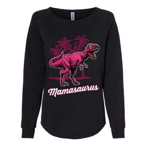 Mamasaurus T Rex Mama Saurus Mom Gift Womens California Wash Sweatshirt