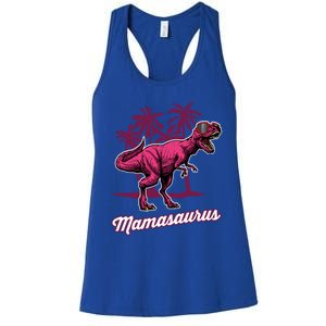 Mamasaurus T Rex Mama Saurus Mom Gift Women's Racerback Tank