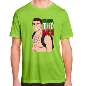 Mangia The Rich Luigi Deny Defend Depose Tattoo Thirst Trap Adult ChromaSoft Performance T-Shirt