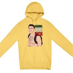 Mangia The Rich Luigi Deny Defend Depose Tattoo Thirst Trap Premium Pullover Hoodie