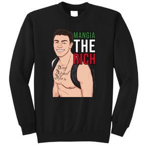 Mangia The Rich Luigi Deny Defend Depose Tattoo Thirst Trap Sweatshirt