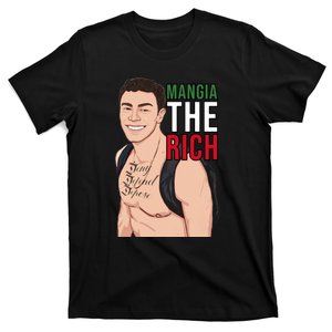 Mangia The Rich Luigi Deny Defend Depose Tattoo Thirst Trap T-Shirt