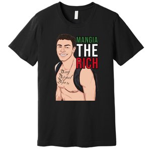 Mangia The Rich Luigi Deny Defend Depose Tattoo Thirst Trap Premium T-Shirt