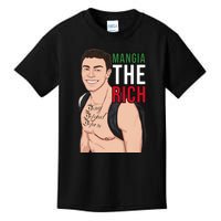 Mangia The Rich Luigi Deny Defend Depose Tattoo Thirst Trap Kids T-Shirt