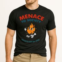 Menace To Society IM Alive Out Of Spite Apparel Cooling Performance Crew T-Shirt