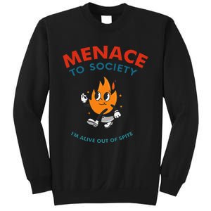 Menace To Society IM Alive Out Of Spite Apparel Sweatshirt