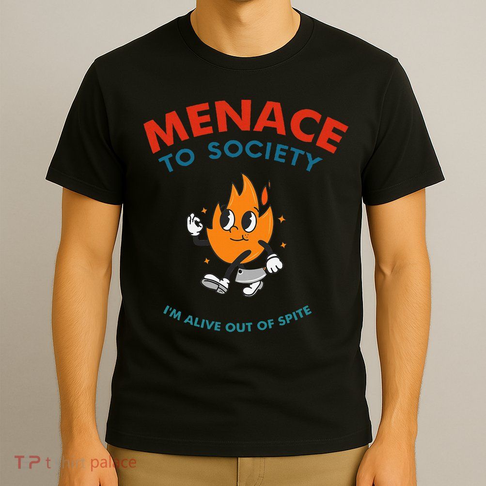 Menace To Society IM Alive Out Of Spite Apparel T-Shirt