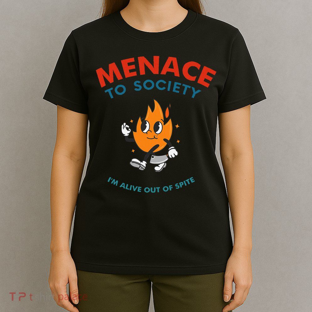 Menace To Society IM Alive Out Of Spite Apparel T-Shirt