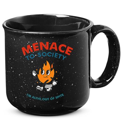 Menace To Society IM Alive Out Of Spite Apparel 15oz Campfire Ceramic Mug