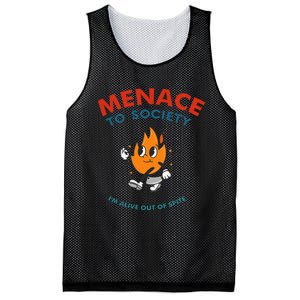 Menace To Society IM Alive Out Of Spite Apparel Mesh Reversible Basketball Jersey Tank