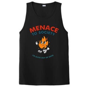 Menace To Society IM Alive Out Of Spite Apparel PosiCharge Competitor Tank