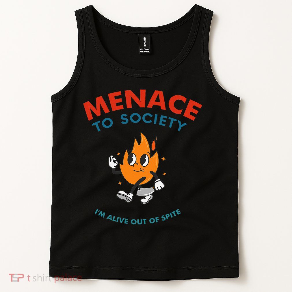 Menace To Society IM Alive Out Of Spite Apparel Tank Top